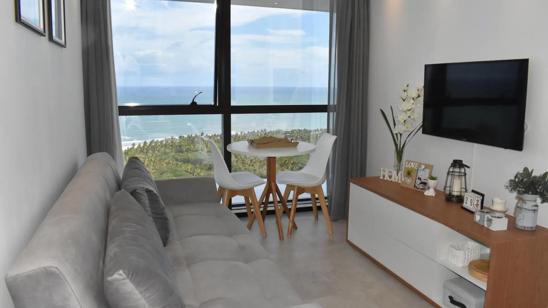 Апартаменты Flat Beira Mar Com Vista Panoramica Ресифи