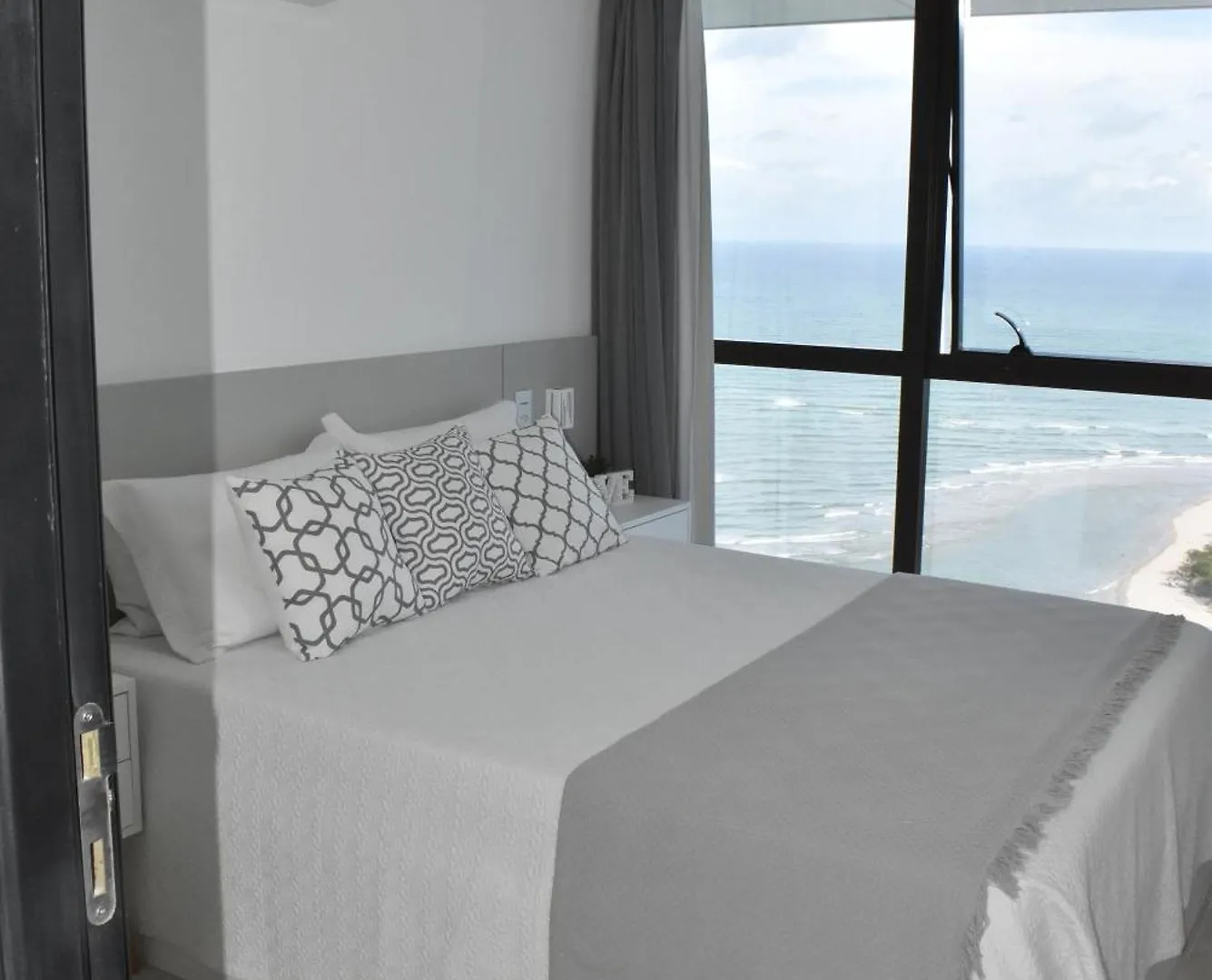 Апартаменты Flat Beira Mar Com Vista Panoramica Ресифи
